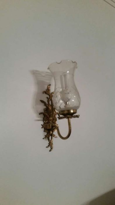 Conjunto Candeeiro Vintage Clássico