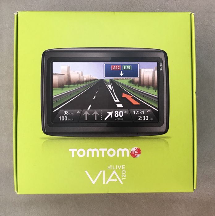 Tomtom via live 120 (Europa, EUA, N. Zelandia)