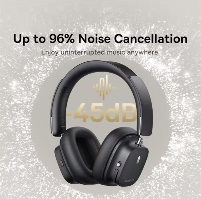 Bluetooth Наушники Baseus Bowie 30 Max Noise-Cancellation