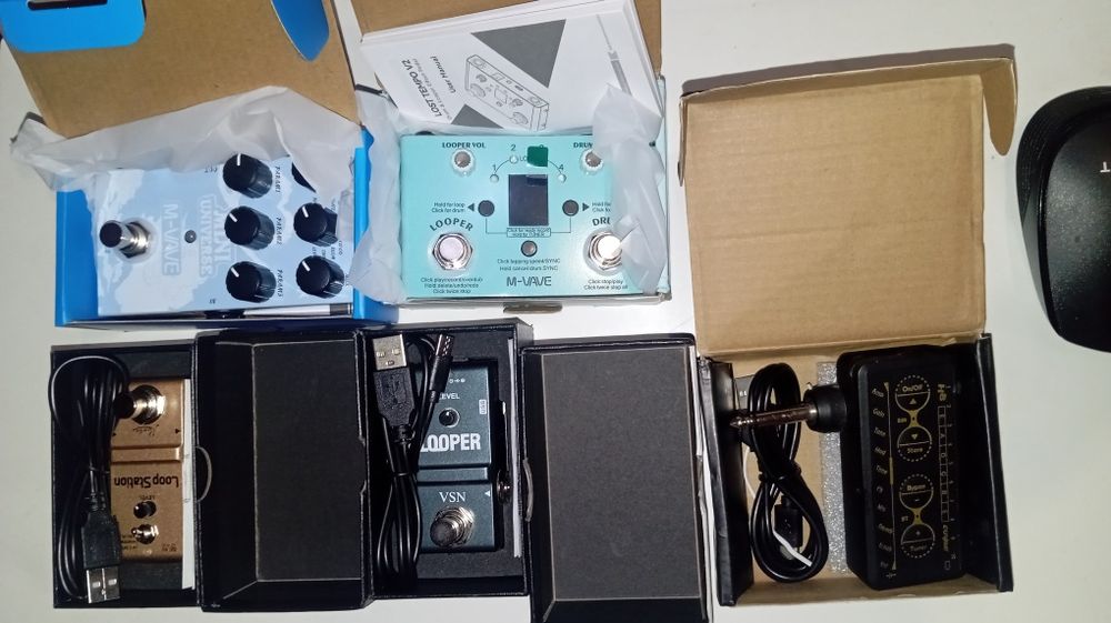 Гитарная педаль процессор Cube-baby для бас электрогитары акустики IR