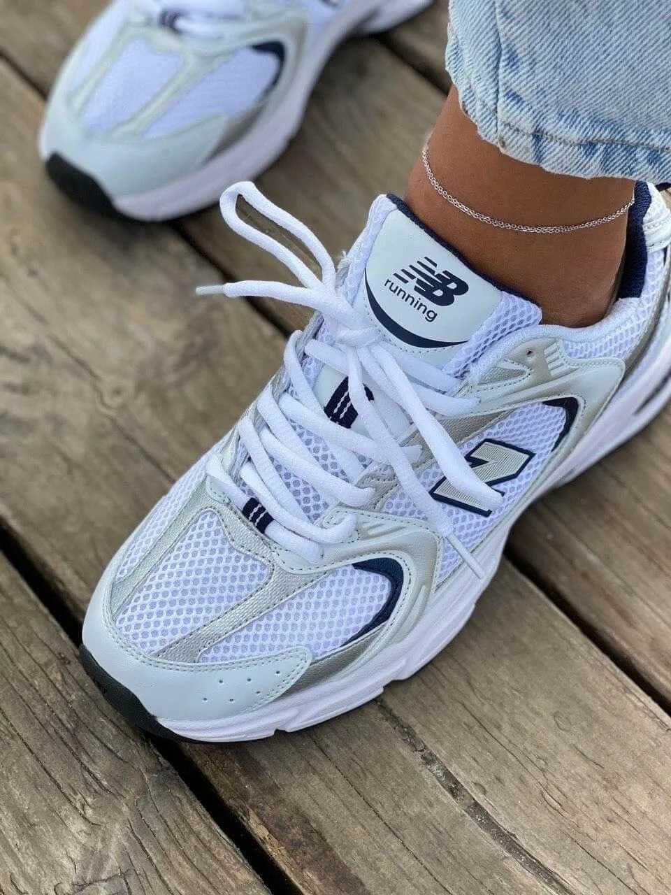 Кроссовки Женские New Balance 530 White/Жіночі Нью Беланс/Кросівки NB