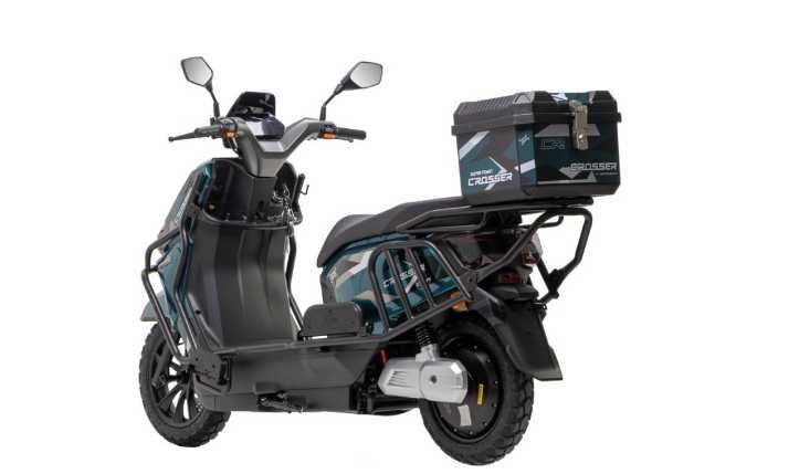 Електроскутер Crosser CR-17 2500W 72V/35Ah - Зелений