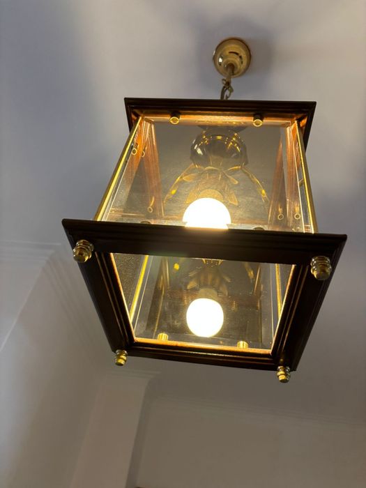 Candeeiro Clássico Quadrado