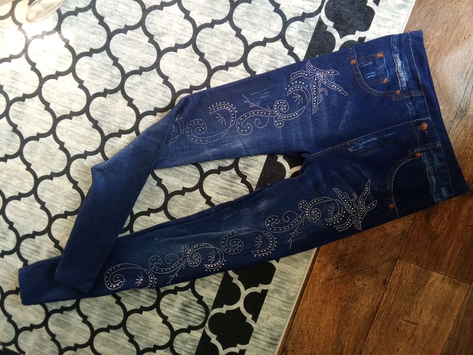 Legginsy damskie Z wysokim stanem