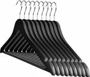 Drewniane wieszaki 50szt Jago