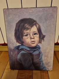 Obraz na ścianę  płaczący chłopiec Print art Giovanni