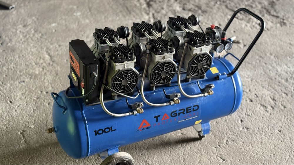 Kompresor Tagred bezolejowy mocny