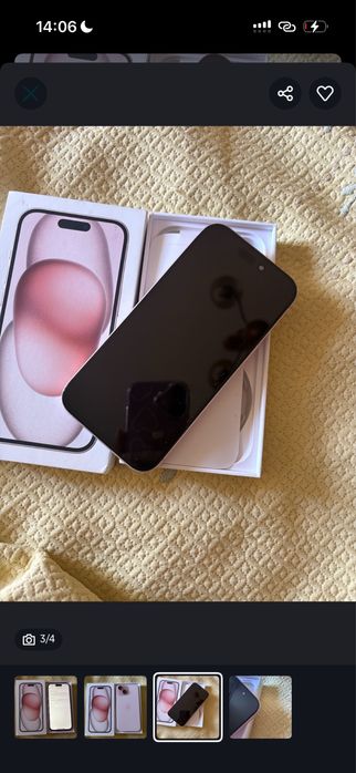 Iphone 15 rosa 128gb