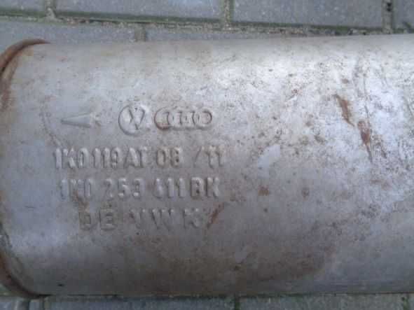 Tłumiki/rura wydechowa -Audi A3/Golf -1.4 Tfsi /Tsi-oryginał