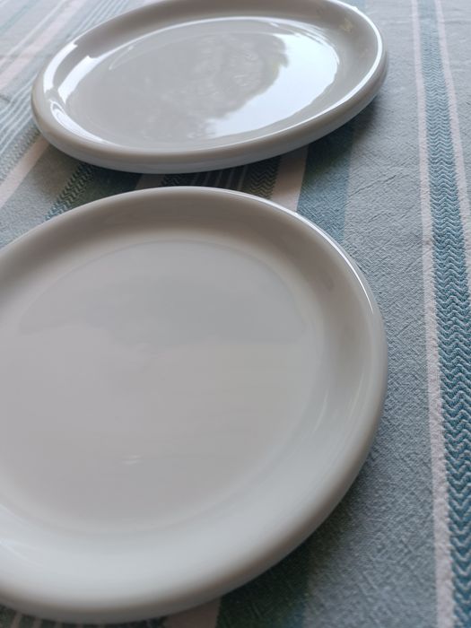 Prato Branco Ladeiro e Sobremesa