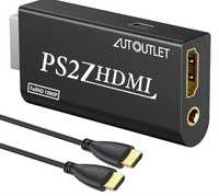 Konwerter PS2 na HDMI, Konwerter adaptera PS2 na HDMI, PS2 na HDMI