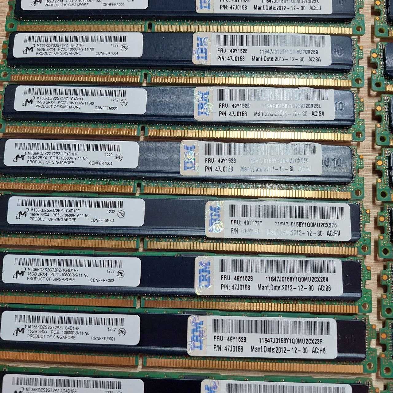 Память 16Gb DDR3 2Rx4 1333 ECC Reg Серверная