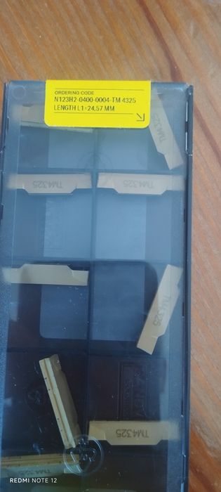 Płytki sandvik ucinaki