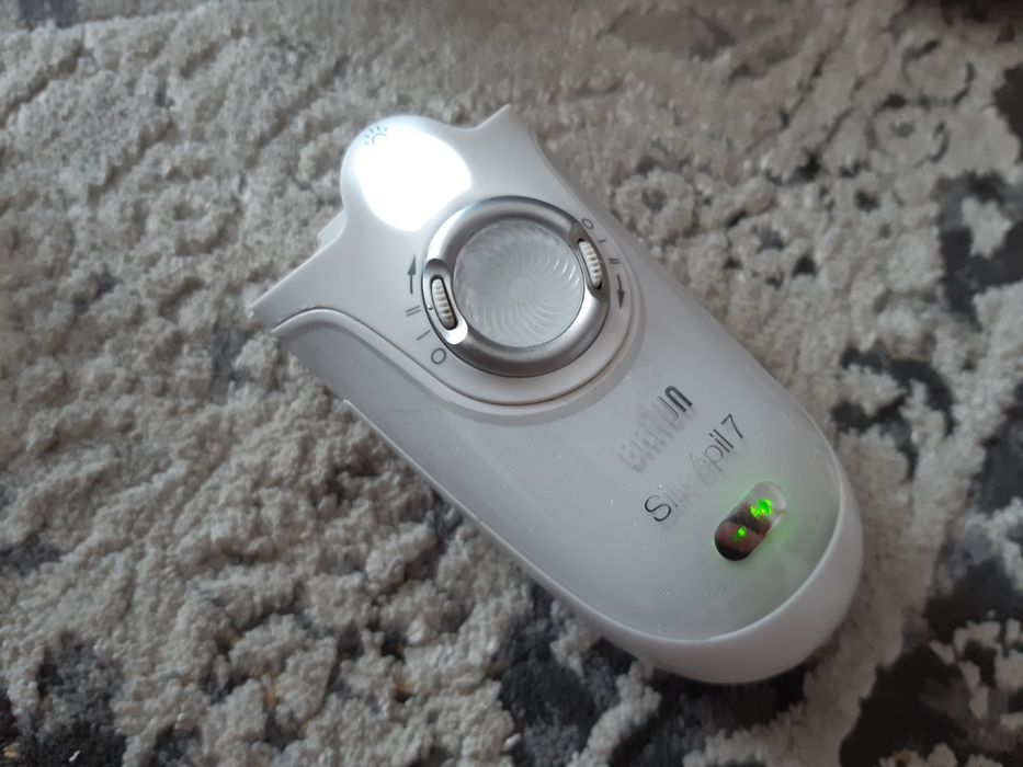 Zestaw nakładki braun Silan Epil7 depilator maszynka używane