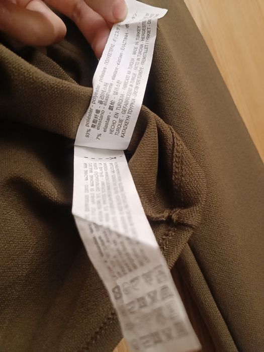 Bluzka z długim rękawem top Zara S