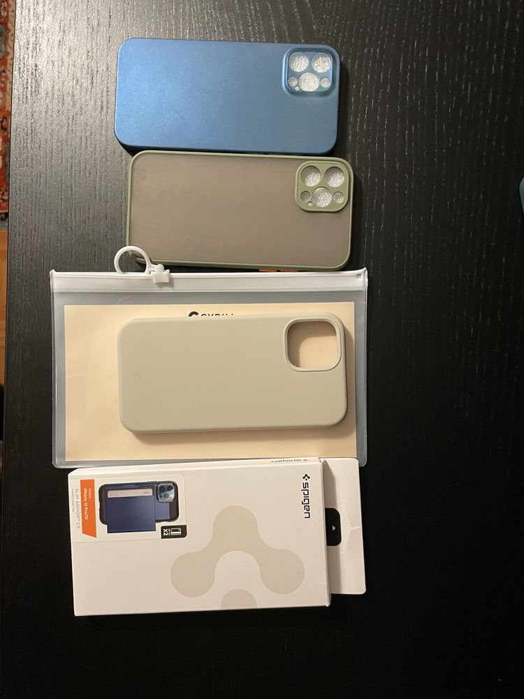 Conjunto de 4 capas iPhone 12 Pro