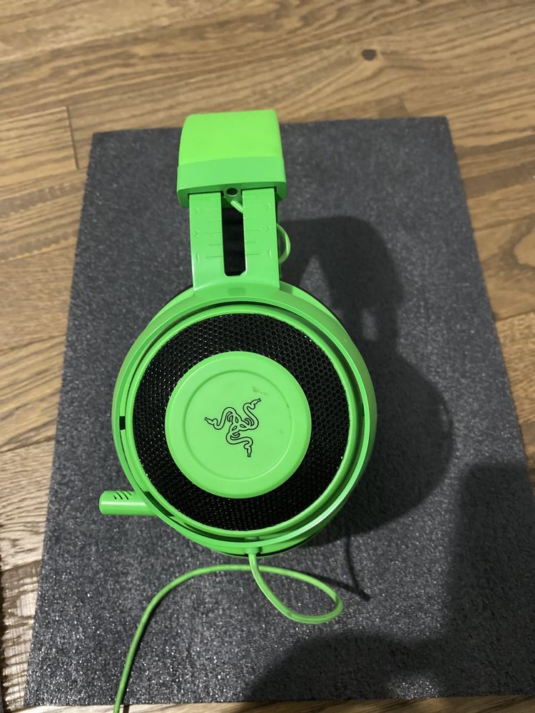 Słuchawki Razer kraken green