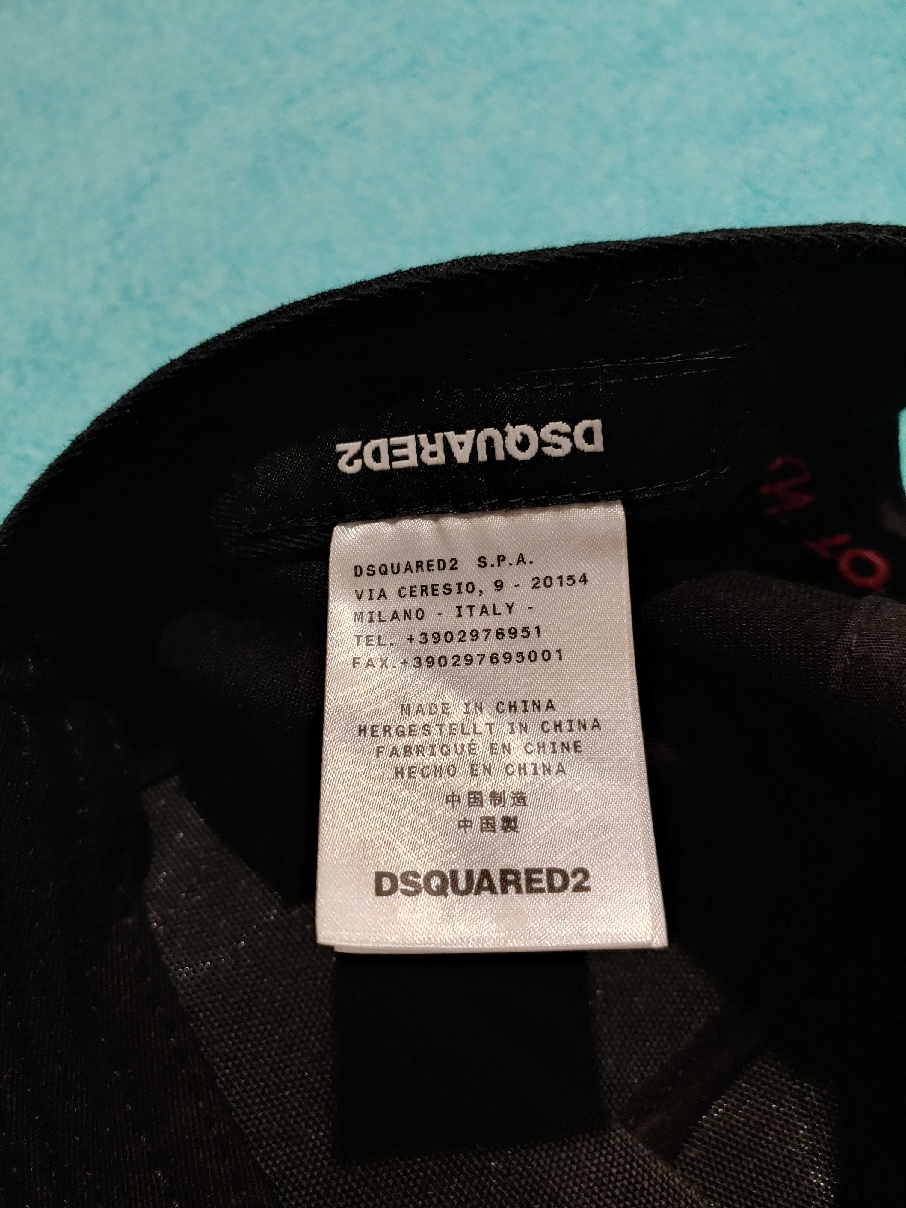Czapka z daszkiem Dsquared2
