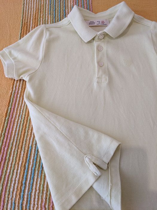 Polo em piqué para menino