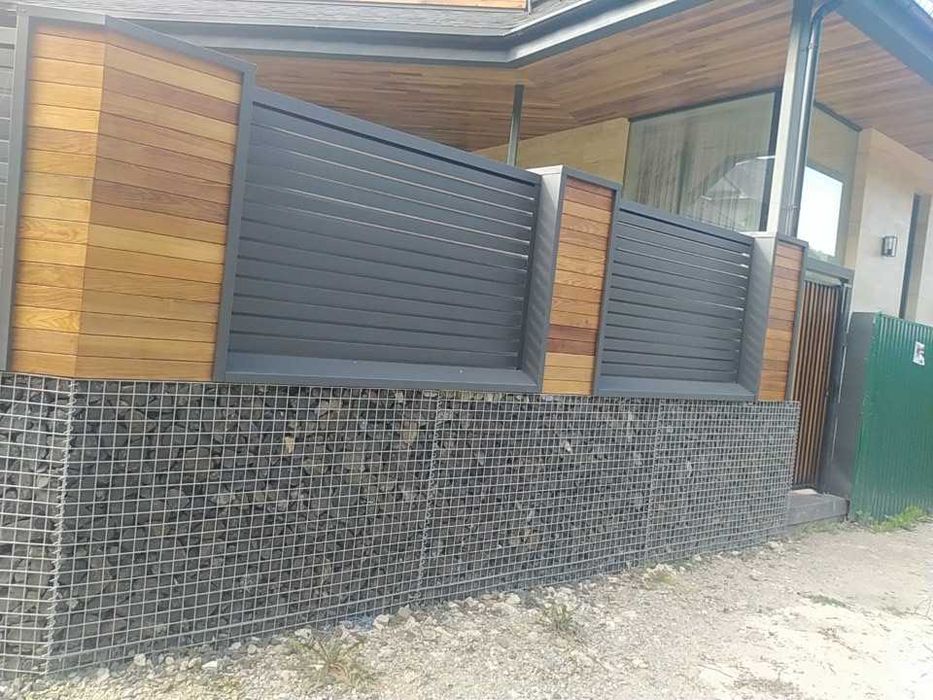 Сучасні огорожі та декор