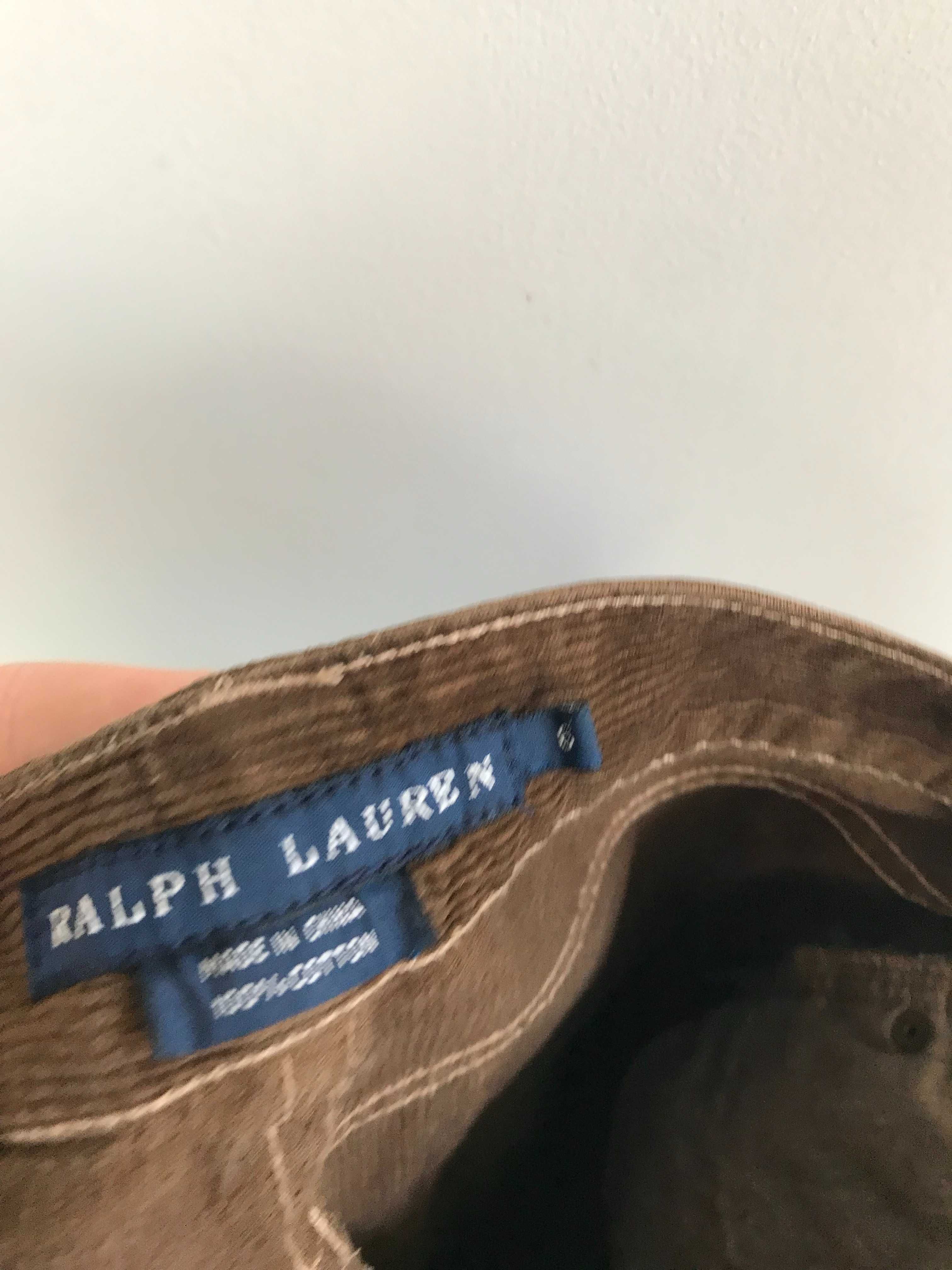 Женские вельветовые винтажные штаны polo ralph lauren