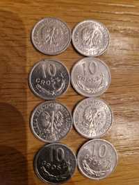 Moneta 10 groszy PRL z obiegu 1981 rok