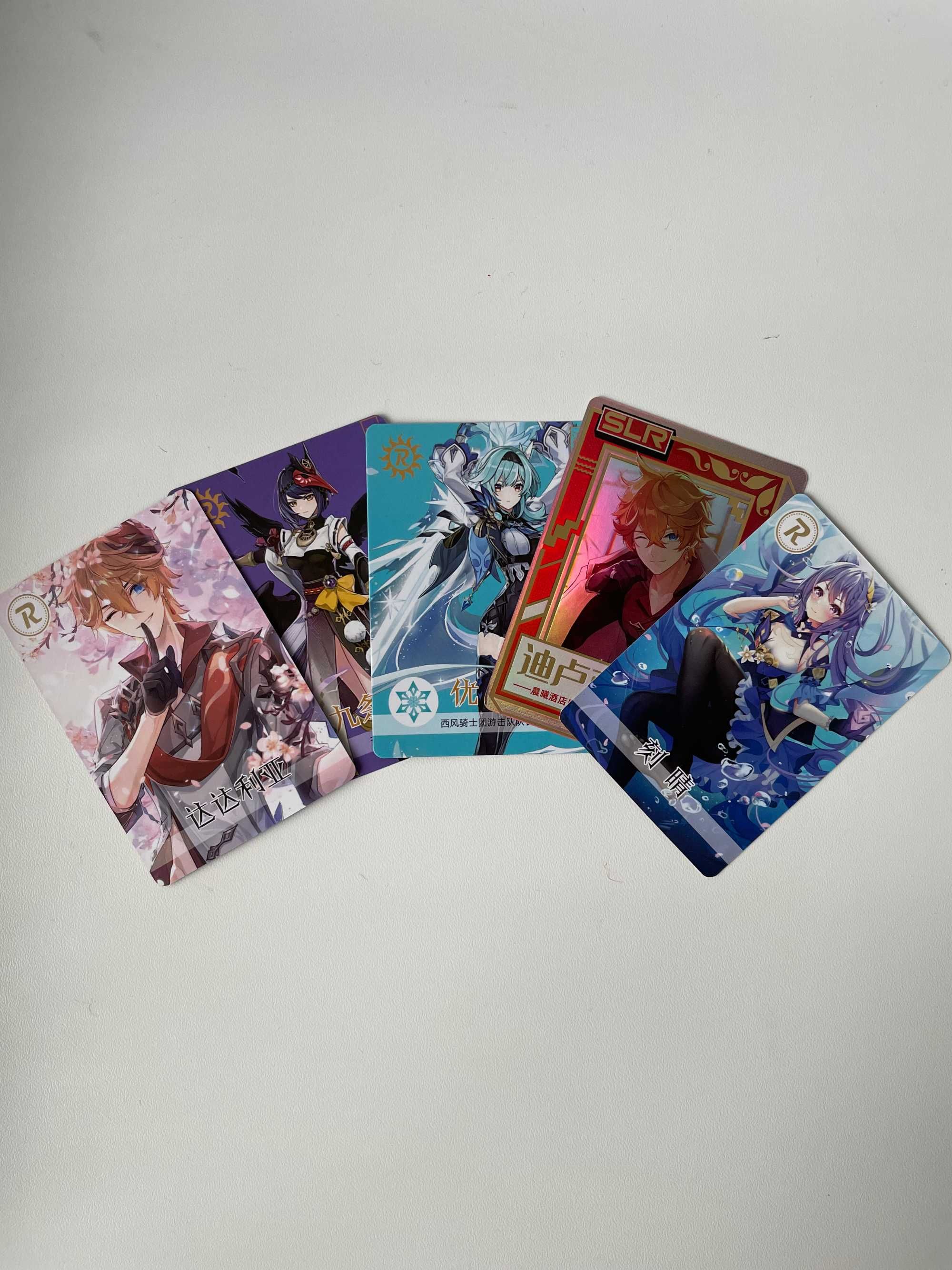 Колекційні картки по грі Genshin Impact #2 - карточки genshin impact