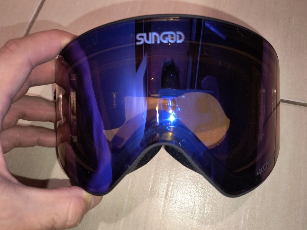 Gogle narciarskie/snowboardowe SunGod plus dodatkowa szybka