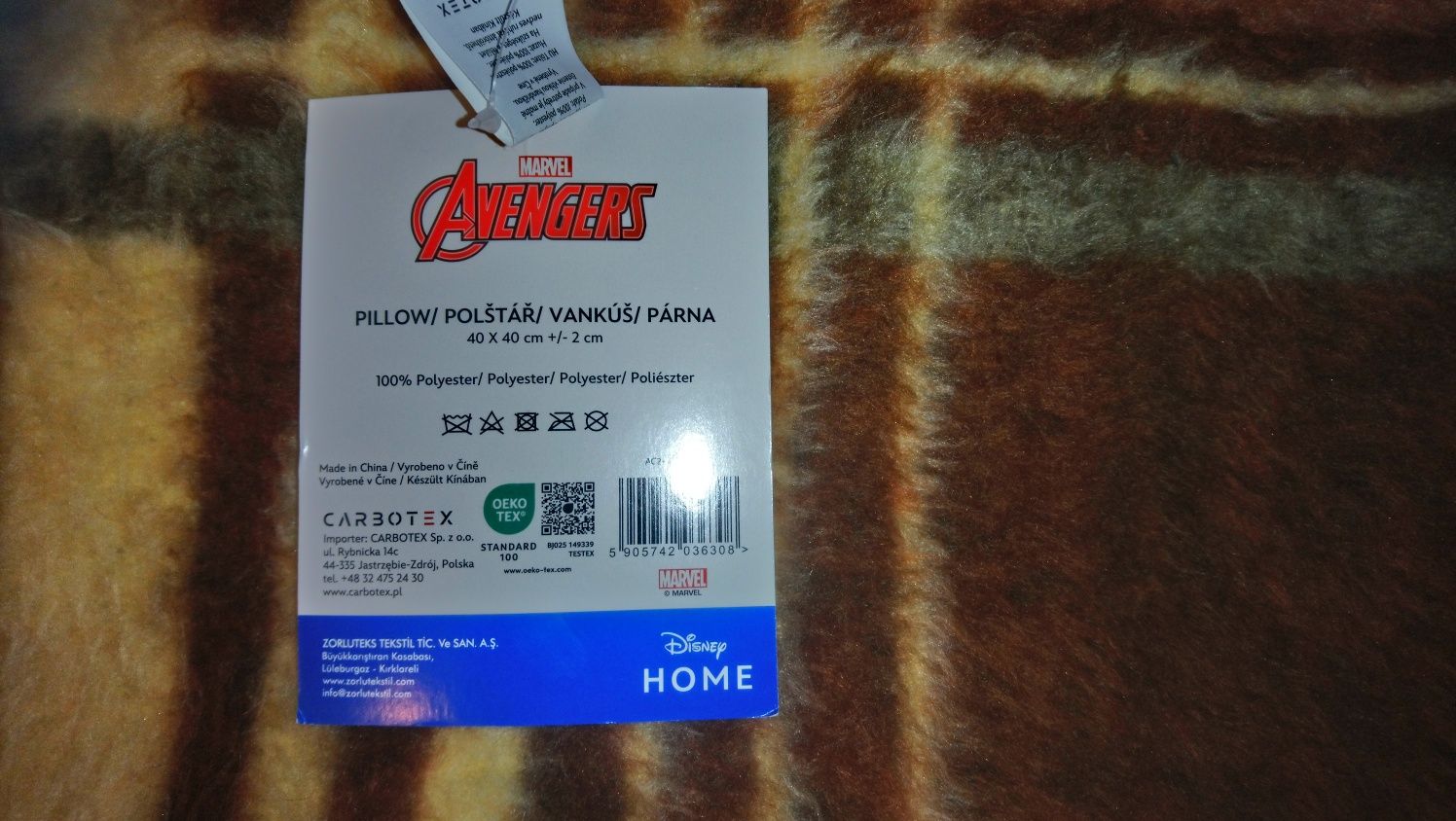 Marvel poduszka jasiek nowa