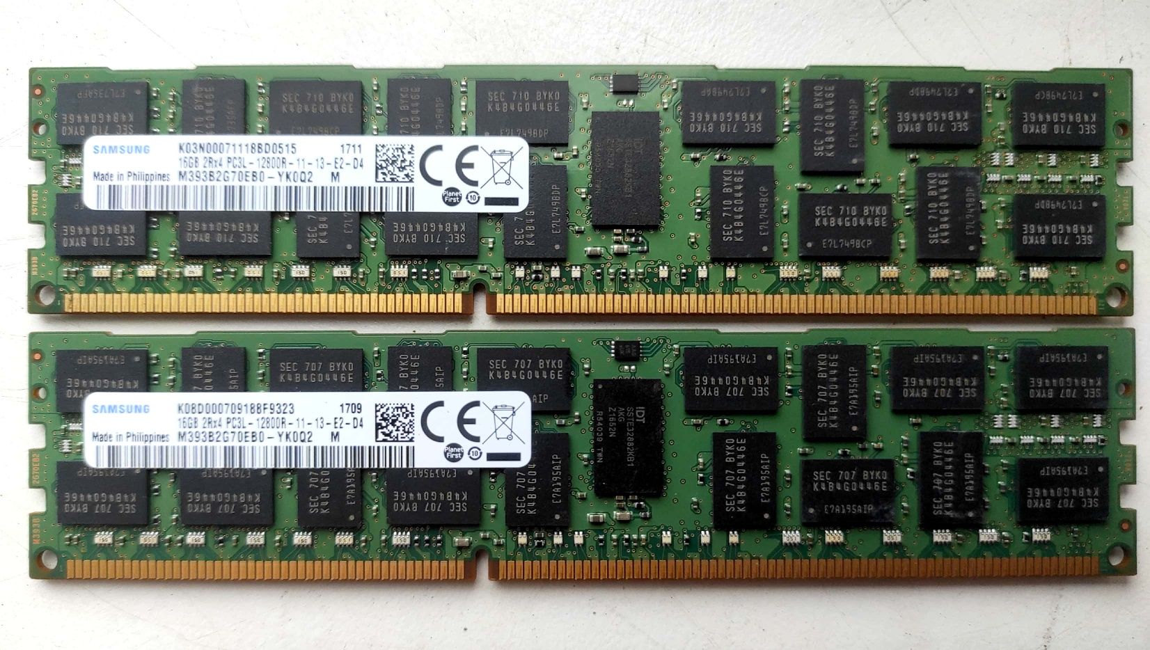 Серверна пам'ять Samsung 16Gb, DDR3