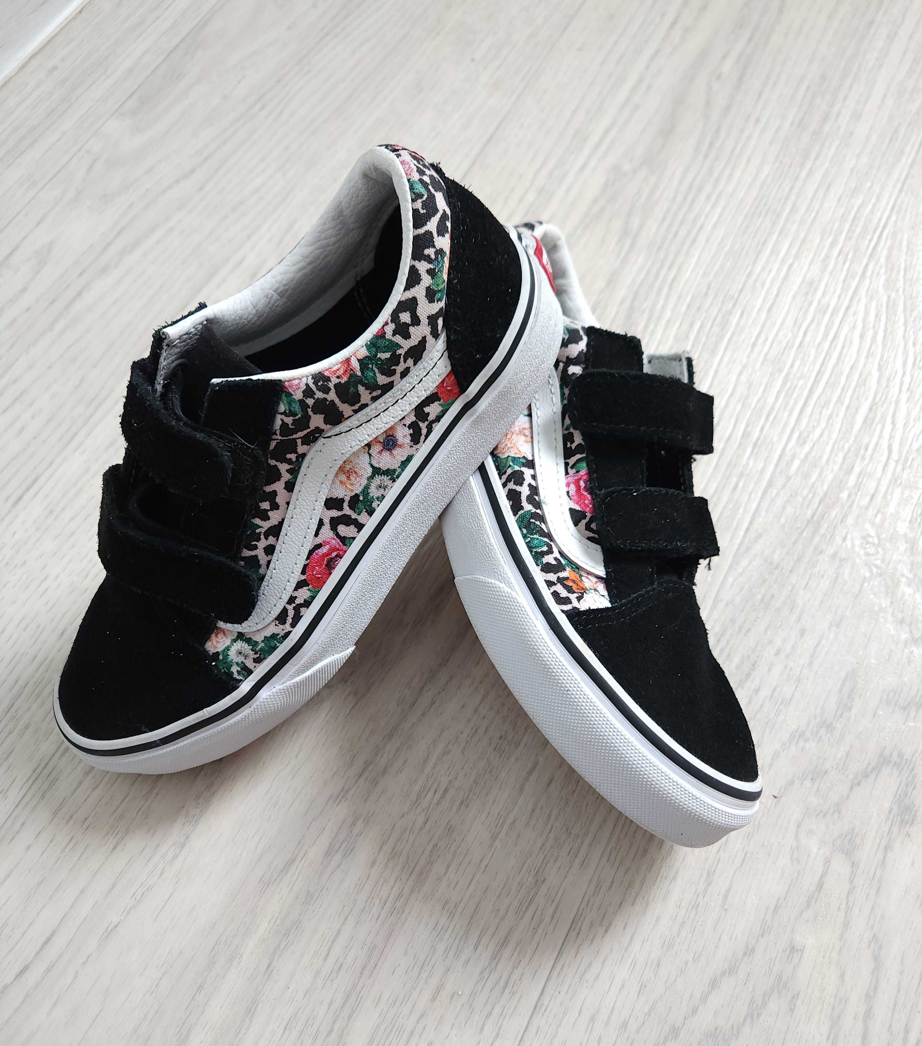 Vans Old Skool Leopard Floral кеды 34