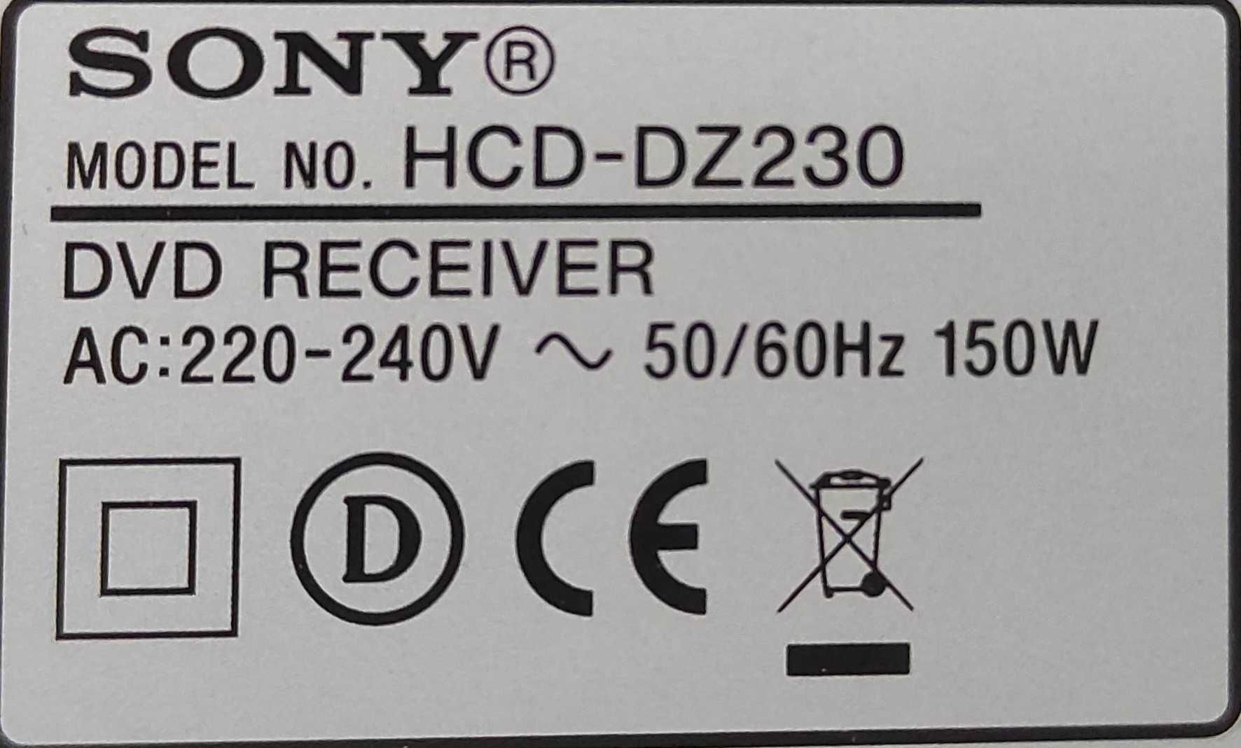 Kino domowe SONY HCD-DZ230