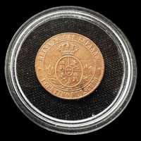 Moeda de 1 Centimo de Escudo - 1867 - Espanha