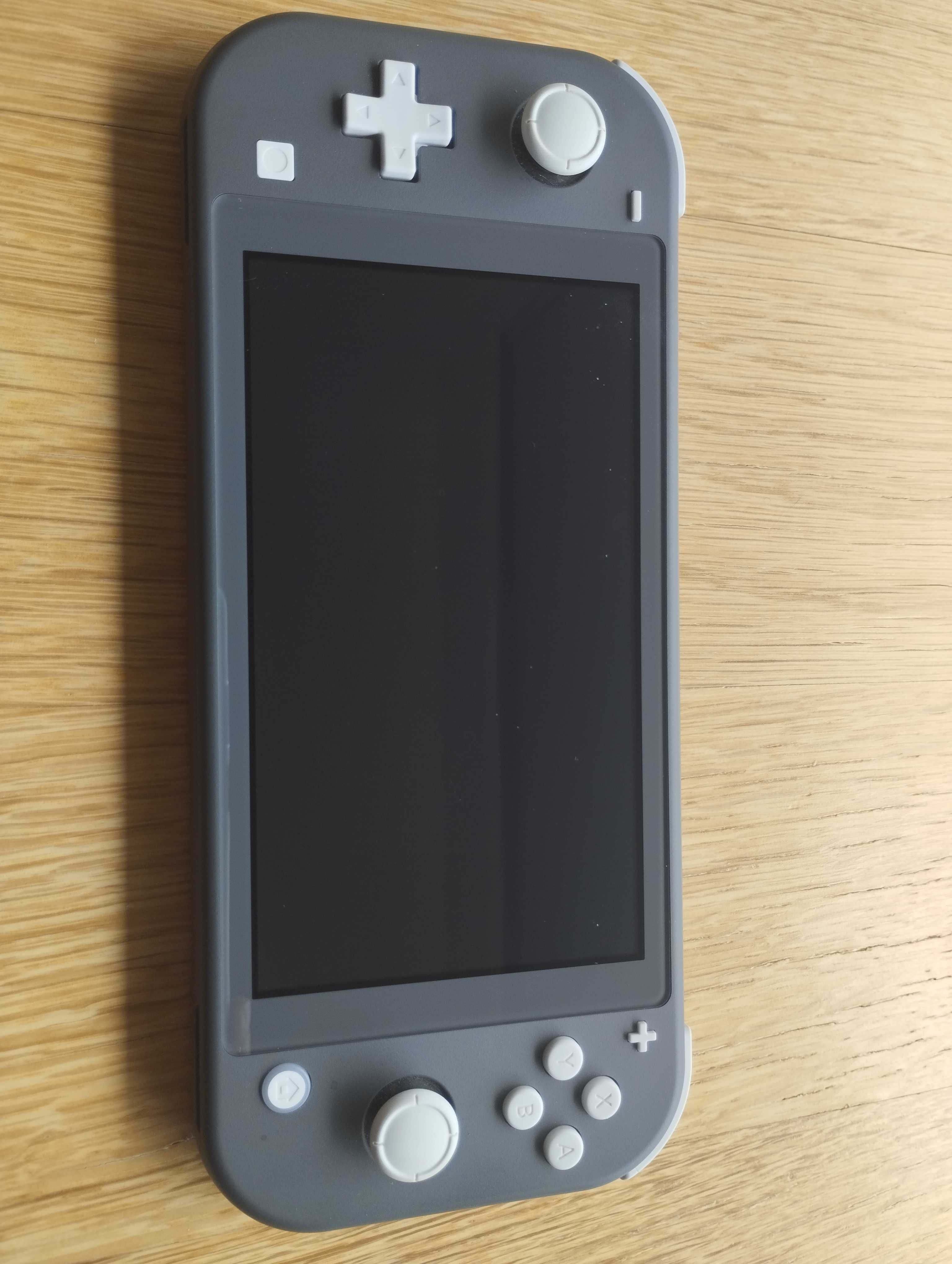 Nintendo Switch Lite cinzenta + 2 jogos (descrição) + Bolsa