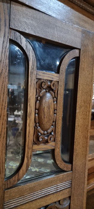 Kredens Secesyjny Dębowy