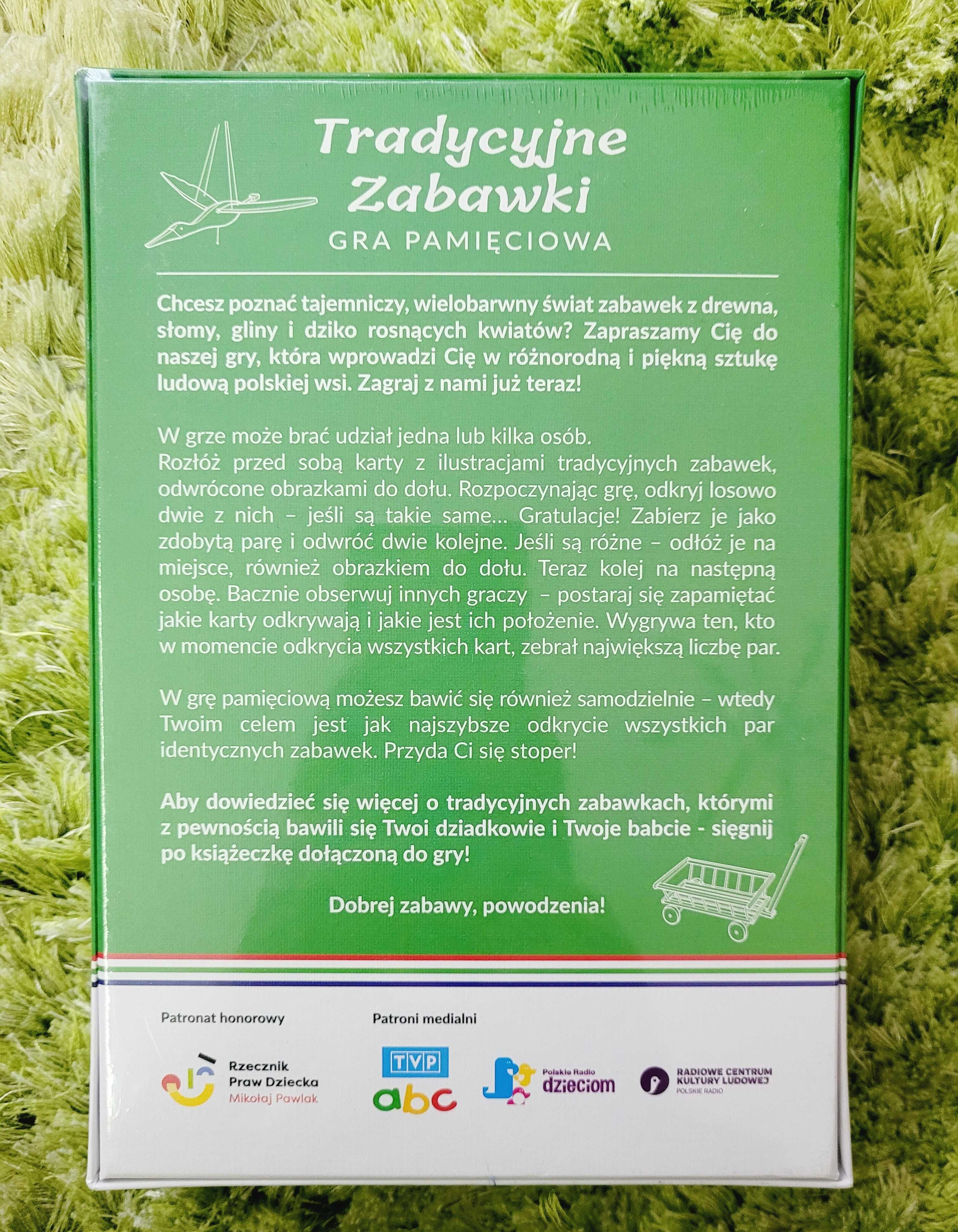 Gra pamięciowa „Tradycyjne zabawki"