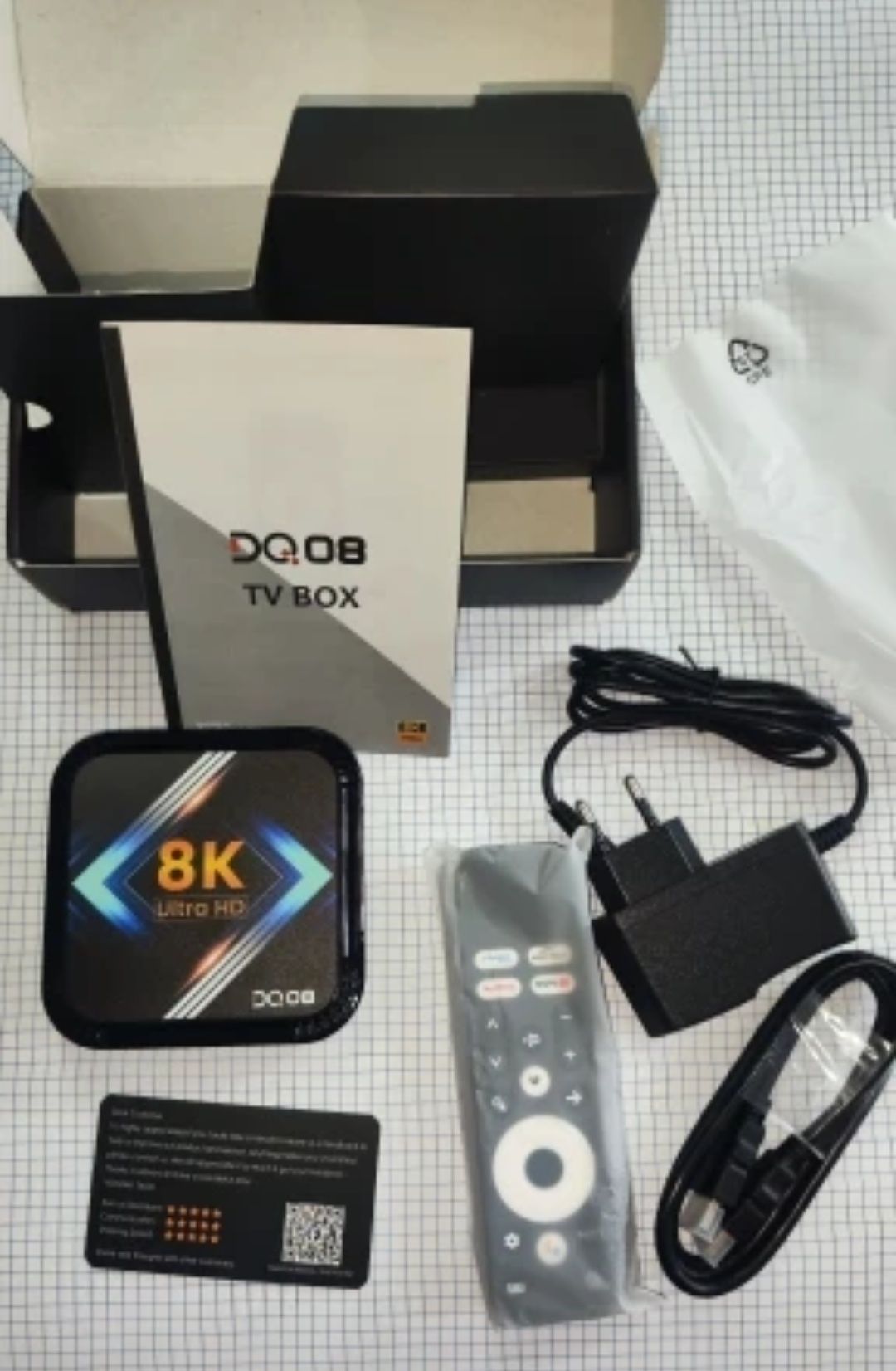 Android 13 Box TV 4Gb RAM / 64Gb pamięć wew
