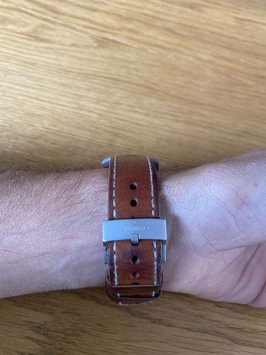 Zegarek suunto elementum terra leather brown skóra brązowy