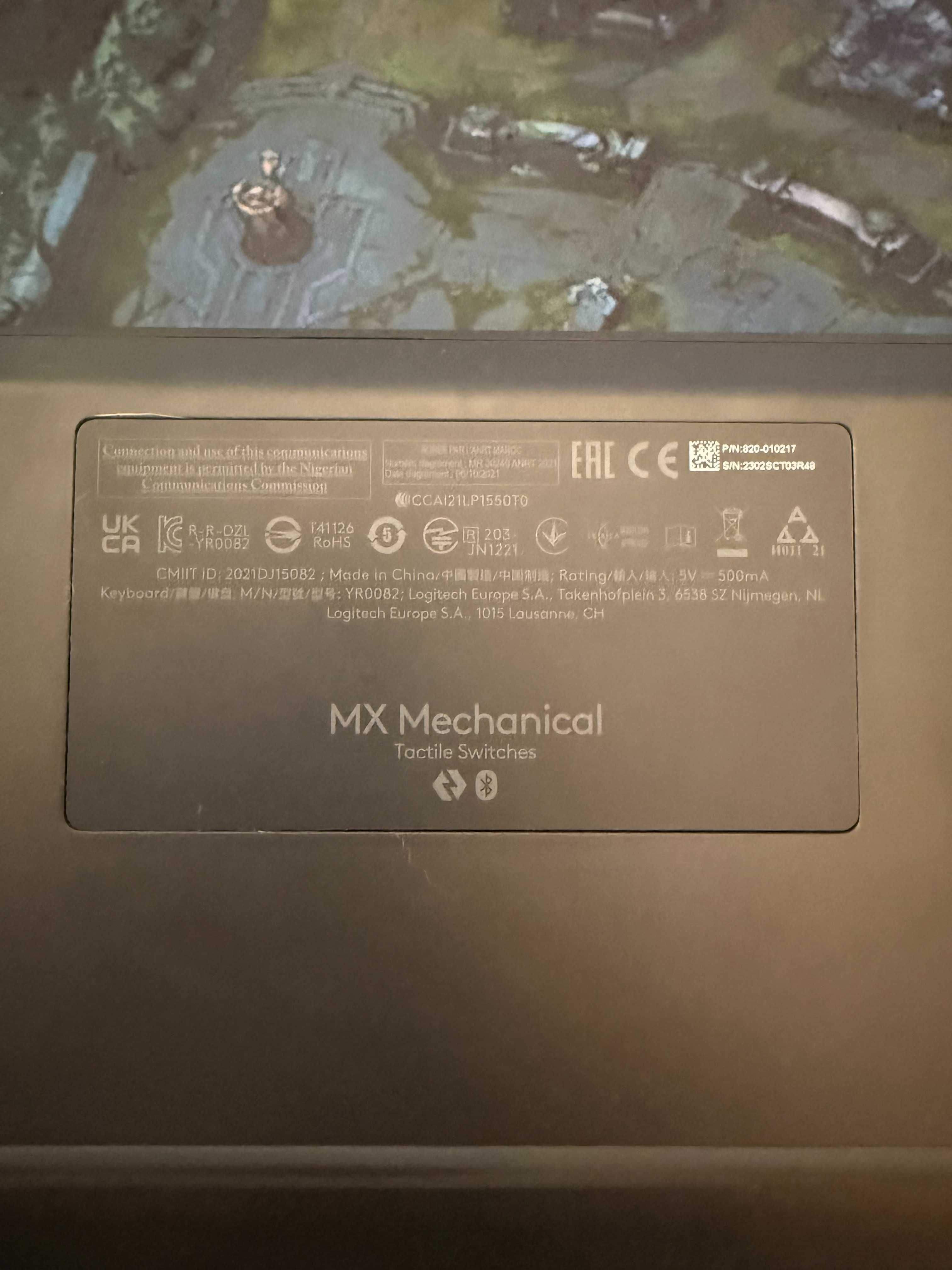 Logitech mx mechanical