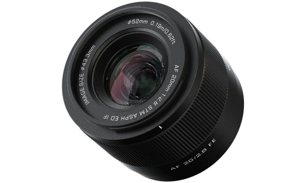 Об'єктив Viltrox AF 20/2.8 FE - недорогий крутий повнокадровий ширик