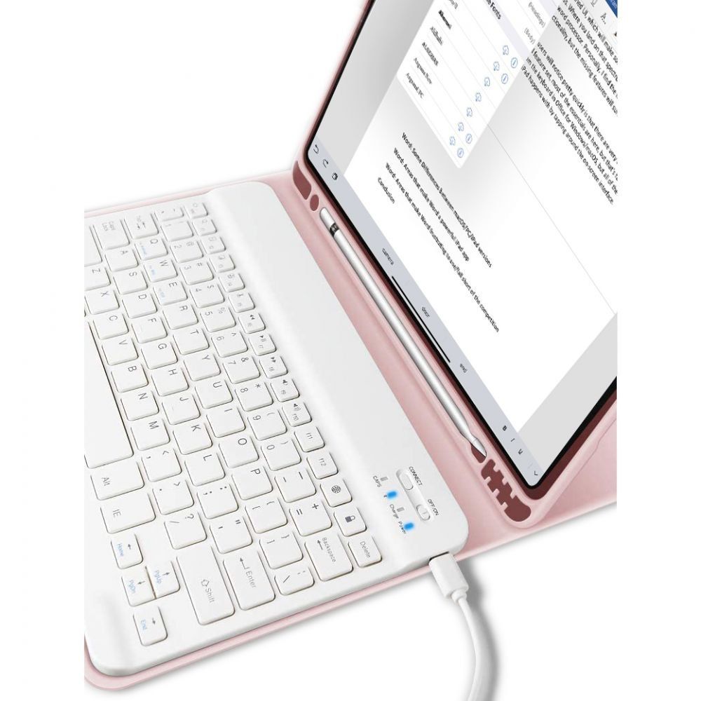 Etui Sc Pen + Klawiatura Do Ipad Mini 6 2021 Pink