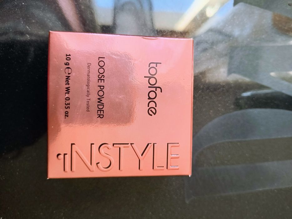 Topface Instyle Loose Powder - Sypki Puder Do Twarzy, odcień transpare