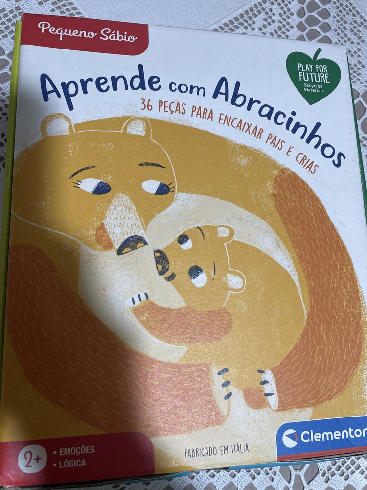 Clementoni - jogo abracinhos animais