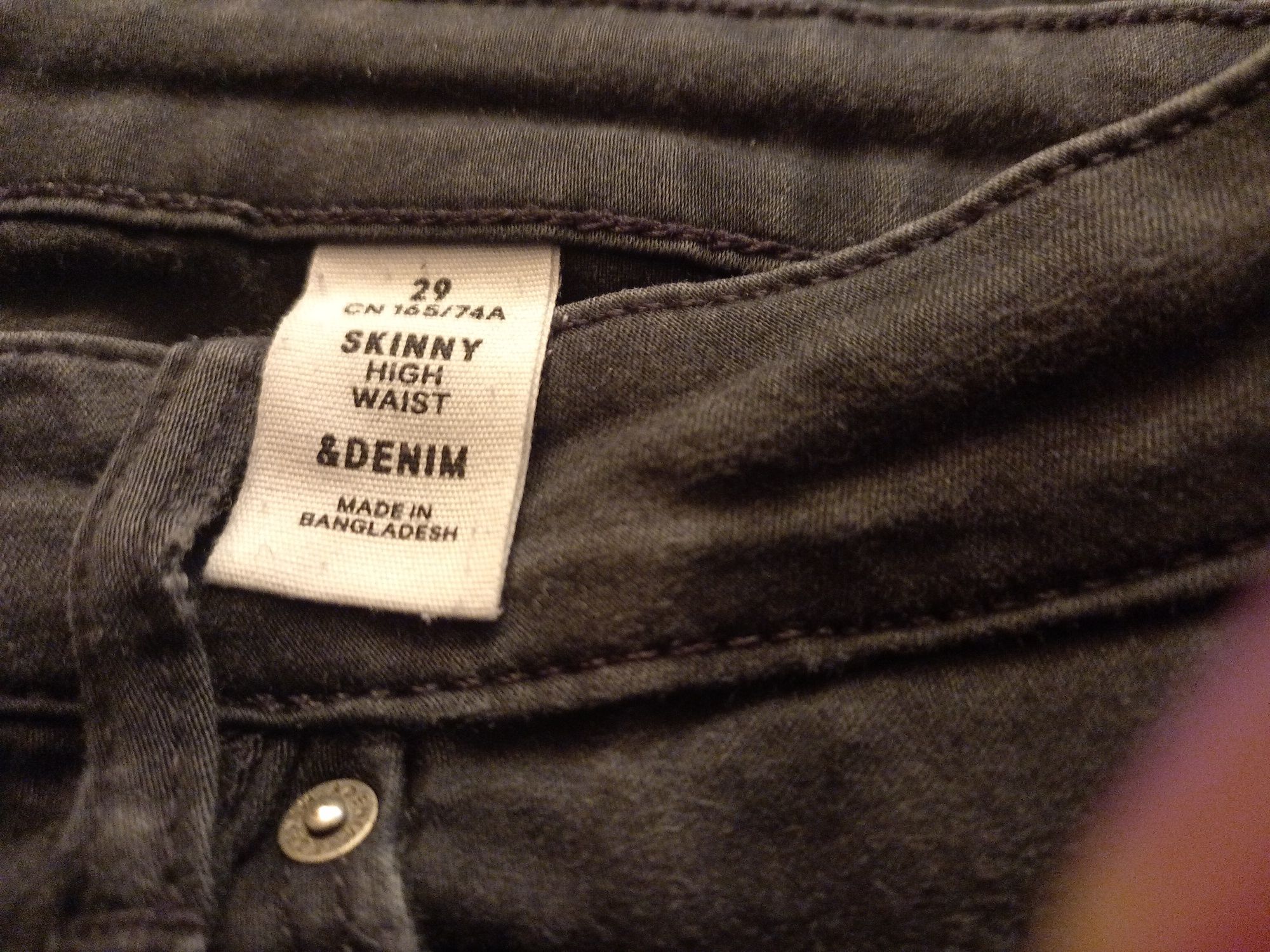 Spodnie skiny Denim