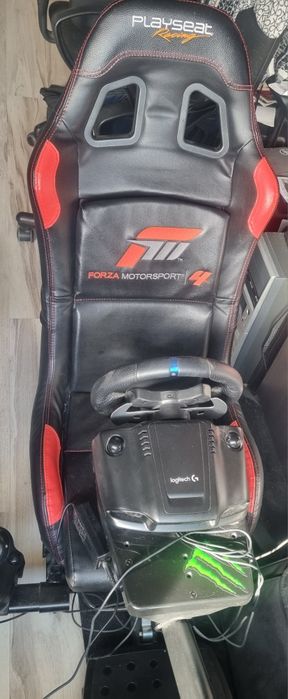 Gameseat zestaw kierownica g29 ps5 forza GT7 gran turismo 7 fotel