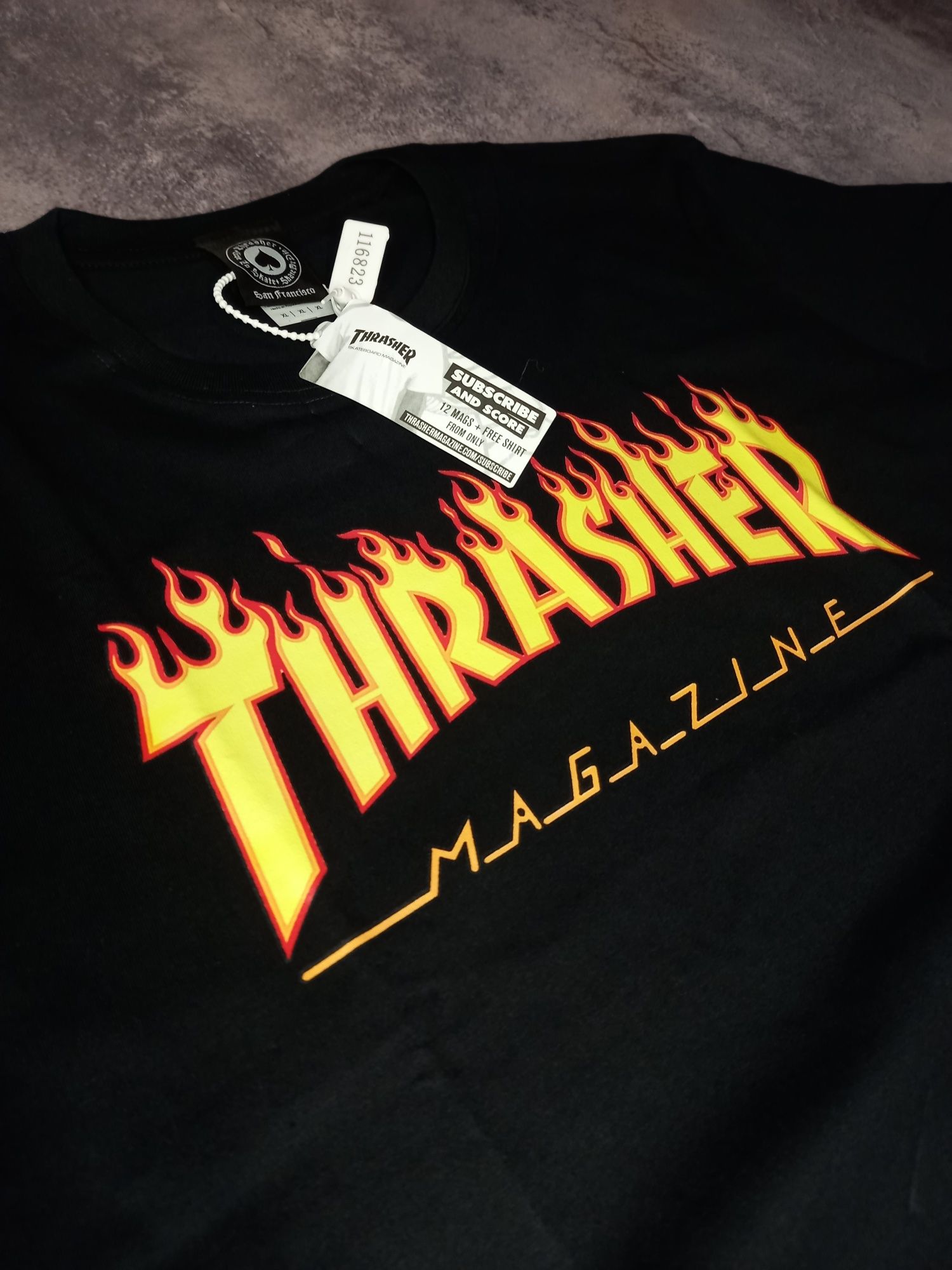 Нова!Футболка трешер Thrasher