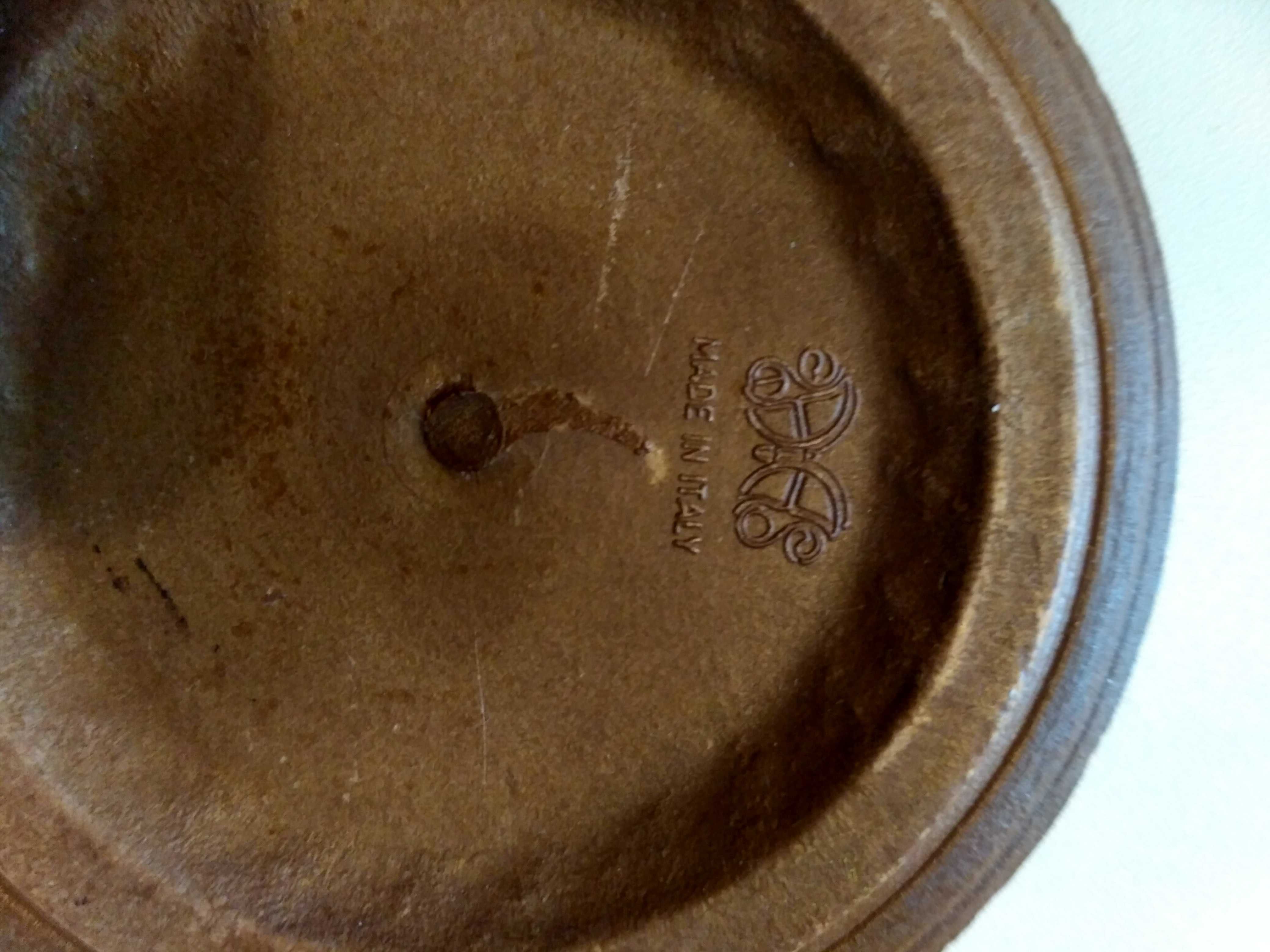 saucer stand Italy podstawka spodek Włochy średnica 9,5 cm