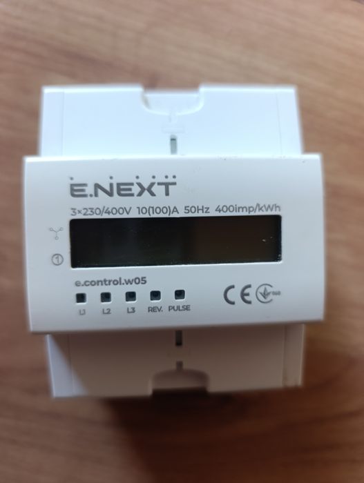 Трьохфазний лічильник Е. NEXT
