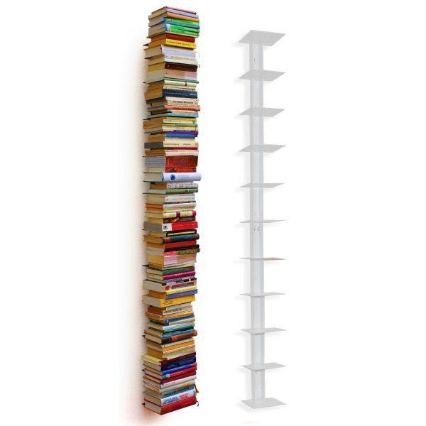 Prateleira handmade para livros (efeito invisível)
