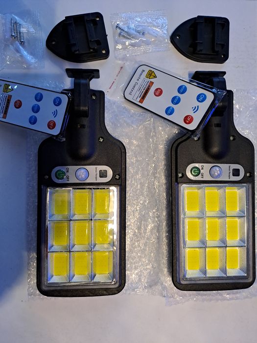 2 Lampy solarne  led Nowe